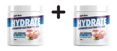 2 x Per4m Hydrate Advanced Electrolyte Mix (210g) Strawberry Blackcurrant