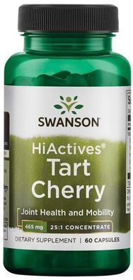 HiActives Tart Cherry, 465mg - 60 caps