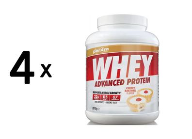 4 x Per4m Whey Advanced Protein (2010g) Cherry Bakewell