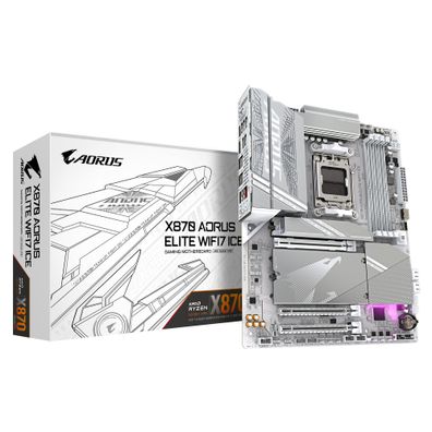 Gigabyte X870 A ELITE WF7 ICE AM5 ATX MB