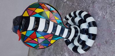 Designer Abstrakte Moderne Figur Schlange Kobra Garten Skulpturen Dekoration