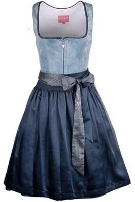 Krüger Dirndl Dena 60cm Länge blau