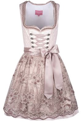 Dirndl Bruna 50er Länge rose