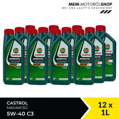 Castrol Magnatec 5W-40 C3 12x1 Liter