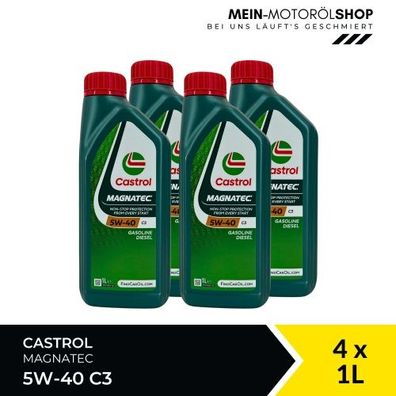 Castrol Magnatec 5W-40 C3 4x1 Liter