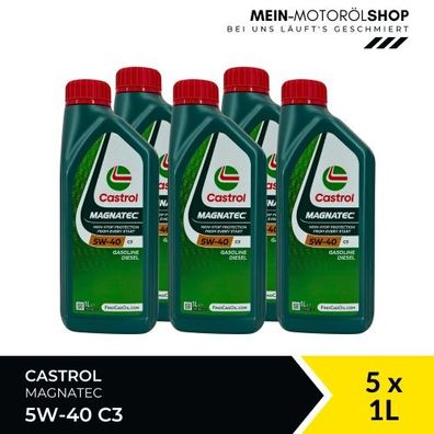 Castrol Magnatec 5W-40 C3 5x1 Liter