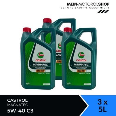 Castrol Magnatec 5W-40 C3 3x5 Liter