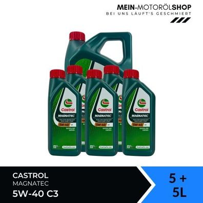 Castrol Magnatec 5W-40 C3 5 + 5 Liter