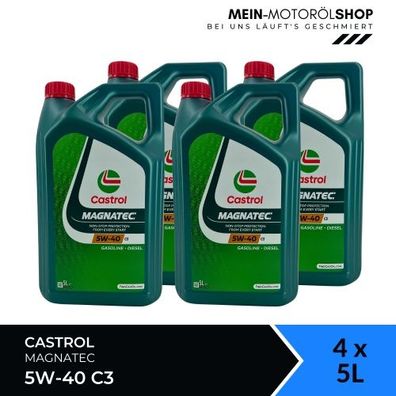 Castrol Magnatec 5W-40 C3 4x5 Liter