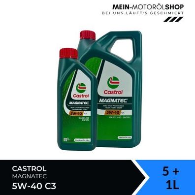 Castrol Magnatec 5W-40 C3 5 + 1 Liter