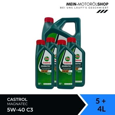 Castrol Magnatec 5W-40 C3 5 + 4 Liter