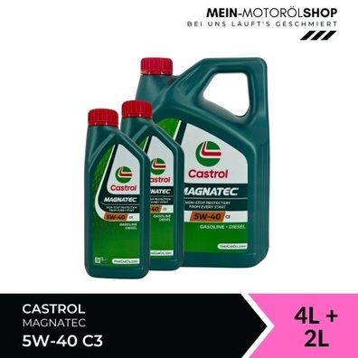 Castrol Magnatec 5W-40 C3 4 + 2 Liter