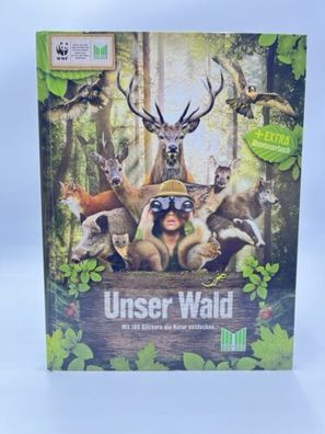 WWF Unser Wald Sticker Album Marktkauf Edeka 180 Sticker Natur Kinder Heft