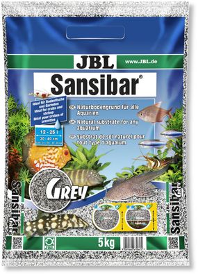 JBL Sansibar Grey 5kg feiner grauer Bodengrund