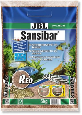 JBL Sansibar Red 5kg rötlicher feiner Bodengrund