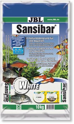 JBL Sansibar White 10kg feiner Bodengrund