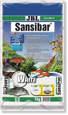 JBL Sansibar White 5kg feiner Bodengrund