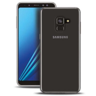 Puro Ultra Slim 0.3 Cover Silikon Case SchutzHülle Tasche für Samsung A8