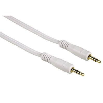 Hama 2m AUX Kabel 3,5mm KlinkeKabel KlinkenStecker Audio PC Handy MP3 Tablet