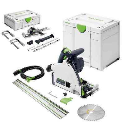 Festool Tauchsäge TS 60 KEBQ-Plus Führungsschienen FS1400/2 Zubehör Set FS-SYS/2