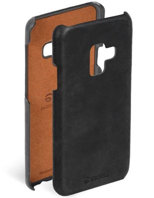 Krusell Cover Leder Case SchutzHülle Tasche für Samsung Galaxy A6+ 2018 A6 Plus