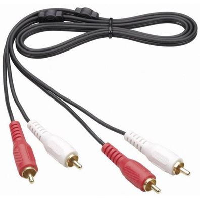 Thomson HighEnd Premium 2m CinchKabel GOLD CinchStecker RCA Kabel Cinchkabel