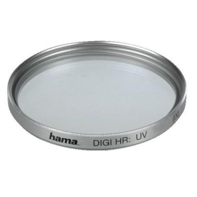 Hama UVFilter 27mm Digital High Resolution UV vergütet Silber Kamera Foto DSLR