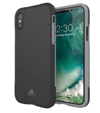 Adidas Solo Cover HardCase Tasche SchutzHülle Schale für Apple iPhone X / Xs