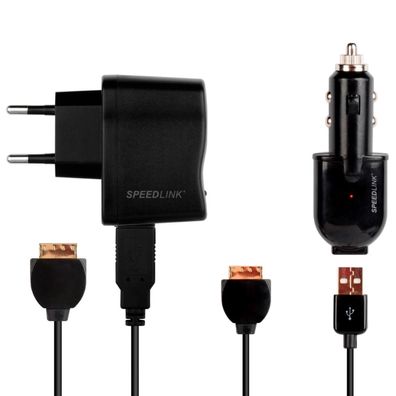 Netzteil + KFZ Ladegerät USB Adapter Ladekabel Auto für Sony PSP GO Konsole