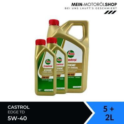 Castrol Edge TD 5W-40 5 + 2 Liter