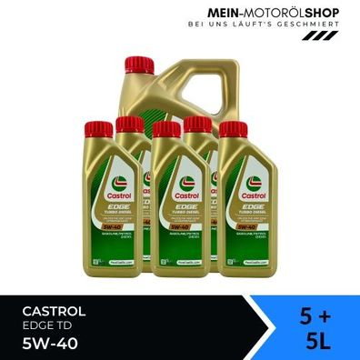 Castrol Edge TD 5W-40 5 + 5 Liter