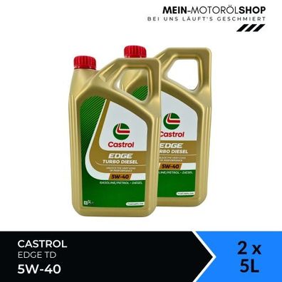 Castrol Edge TD 5W-40 2x5 Liter