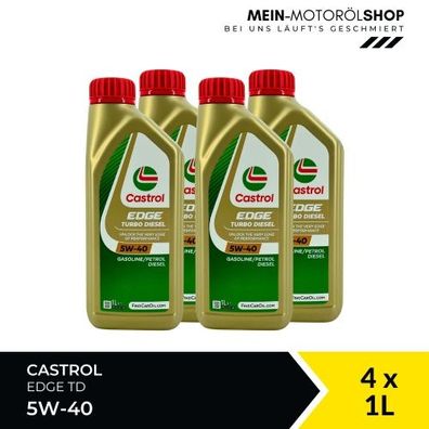 Castrol Edge TD 5W-40 4x1 Liter