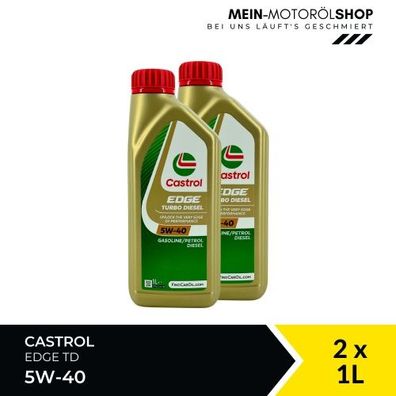 Castrol Edge TD 5W-40 2x1 Liter