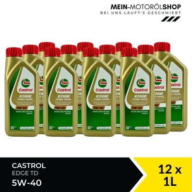 Castrol Edge TD 5W-40 12x1 Liter