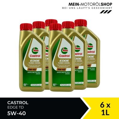 Castrol Edge TD 5W-40 6x1 Liter