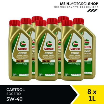 Castrol Edge TD 5W-40 8x1 Liter