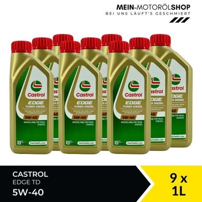 Castrol Edge TD 5W-40 9x1 Liter