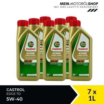 Castrol Edge TD 5W-40 7x1 Liter