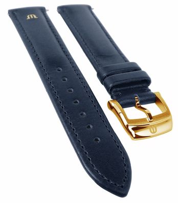 Maurice Lacroix Eliros Elegant XL | Band, Kalbsleder, d. blau 33367