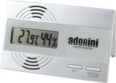 Adorini Hygrometer Thermometer digital kalibrierbar