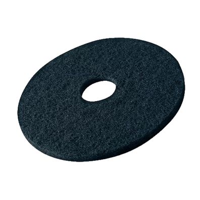 Vileda Professional Superpad schwarz - 36 cm | Packung (1 Stück) (Gr. Ø 36 cm)