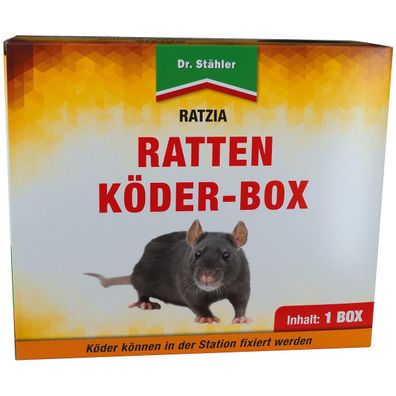 Dr. Stähler RATZIA Rattenköder-Box