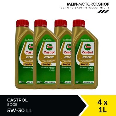 Castrol Edge 5W-30 LL4x1 Liter