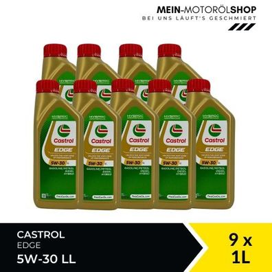 Castrol Edge 5W-30 LL 9x1 Liter