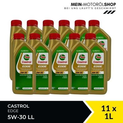 Castrol Edge 5W-30 LL 11x1 Liter