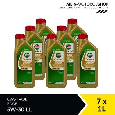 Castrol Edge 5W-30 LL 7x1 Liter