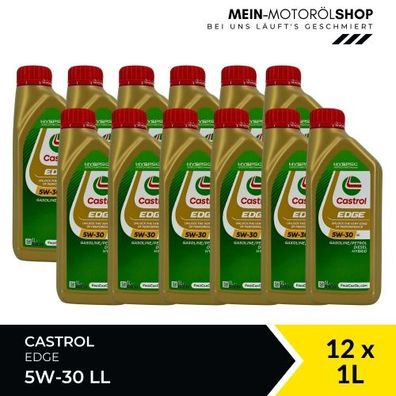 Castrol Edge 5W-30 LL 12x1 Liter