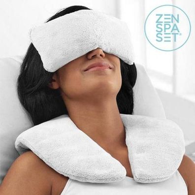 Zen Spa Set Kissen + entspannende Pads Cold &amp; Heat InnovaGoods