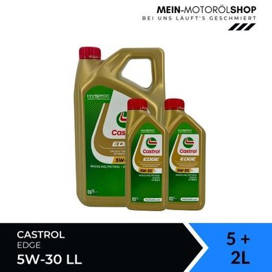 Castrol Edge 5W-30 LL 5 + 2 Liter